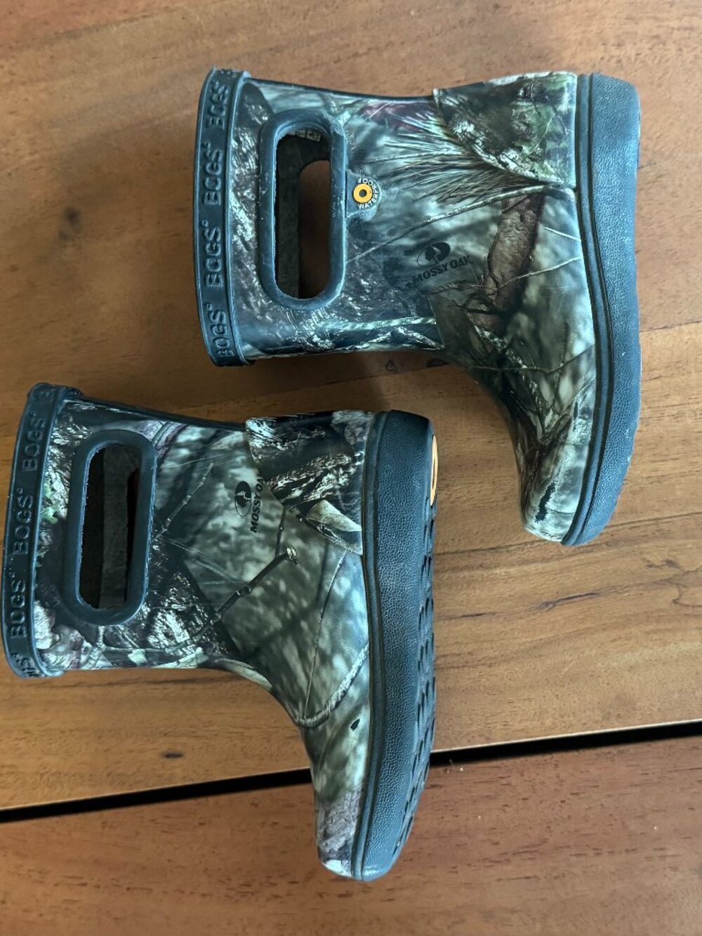 Bogs Skipper II Camo Rainboots toddler sz5